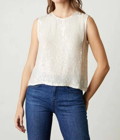 Velvet By Graham & Spencer Maison Tank Top In Cream In Neutral