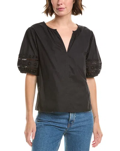 Velvet By Graham & Spencer Marta Top In Black