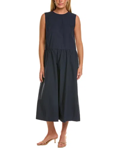Velvet By Graham & Spencer Masha Sleeveless Midi Dress In Blue