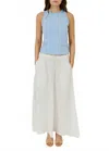 Velvet By Graham & Spencer Memphis Maxi Skirt In Beach In White