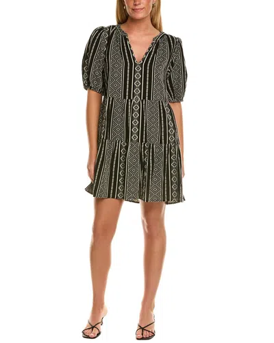Velvet By Graham & Spencer Monique Mini Dress In Black