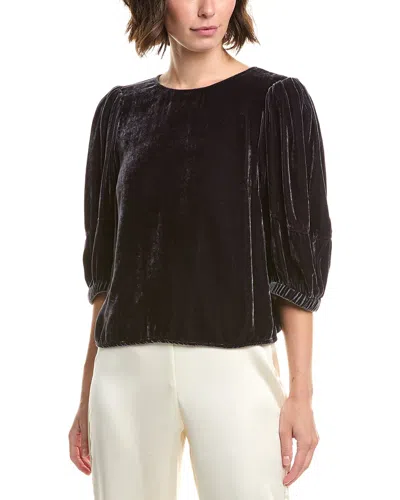 Velvet By Graham & Spencer Nancy Top In Blue