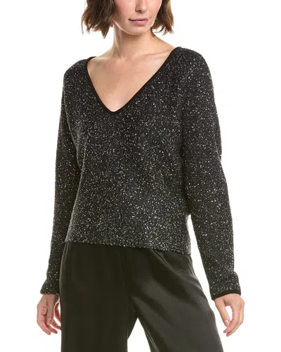 Velvet By Graham & Spencer Opaline Sweater In Black