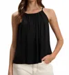 Velvet By Graham & Spencer Piper Tank Top In Black In Black