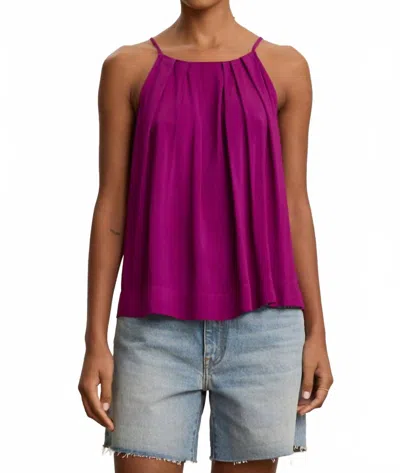Velvet By Graham & Spencer Piper Tank Top In Grapes In Purple