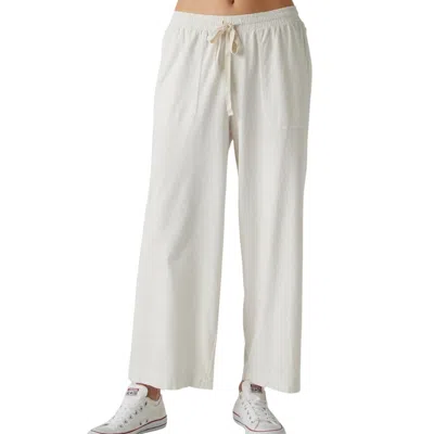 Velvet By Graham & Spencer Pismo Pant In Beach In White