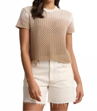 Velvet By Graham & Spencer Poppy Sweater Top In Stonewall In Neutral