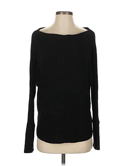 Pre-owned Velvet By Graham & Spencer Pullover Sweater In Black