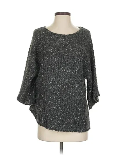 Pre-owned Velvet By Graham & Spencer Pullover Sweater In Gray