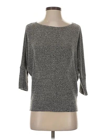 Pre-owned Velvet By Graham & Spencer Pullover Sweater In Gray