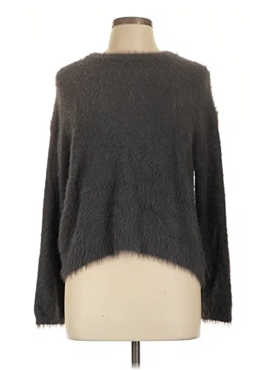 Pre-owned Velvet By Graham & Spencer Pullover Sweater In Gray