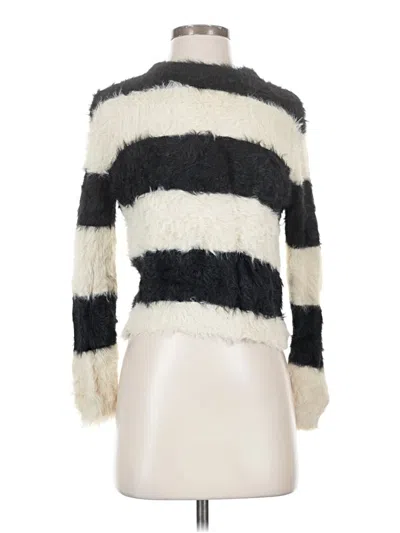 Pre-owned Velvet By Graham & Spencer Pullover Sweater In Ivory