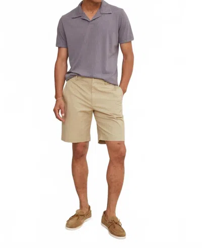 Velvet By Graham & Spencer Raf Woven Shorts In Khaki In Neutral