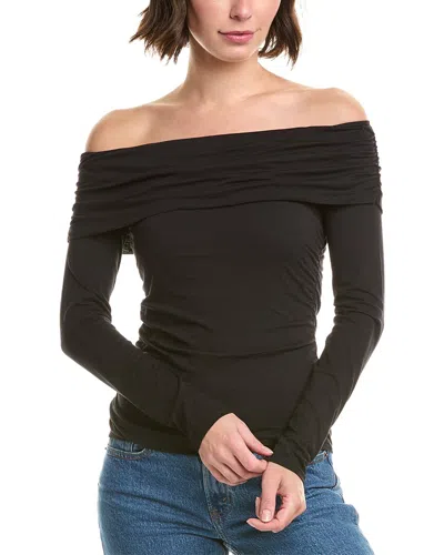 Velvet By Graham & Spencer Regina Top In Black