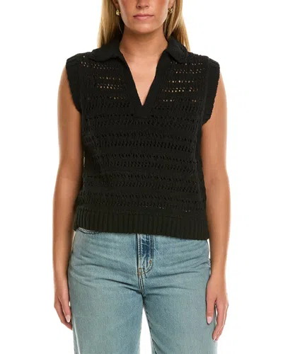 Velvet By Graham & Spencer Renee Sweater In Black