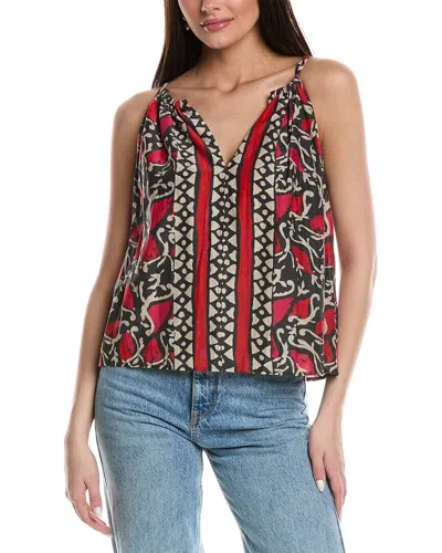 VELVET BY GRAHAM & SPENCER RHEA SILK-BLEND TOP