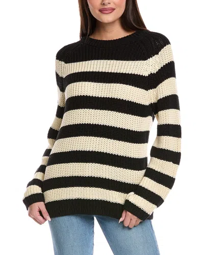 Velvet By Graham & Spencer Shaker Rib Sweater In Multi