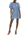 Velvet By Graham & Spencer Shereen Mini Dress In Multi