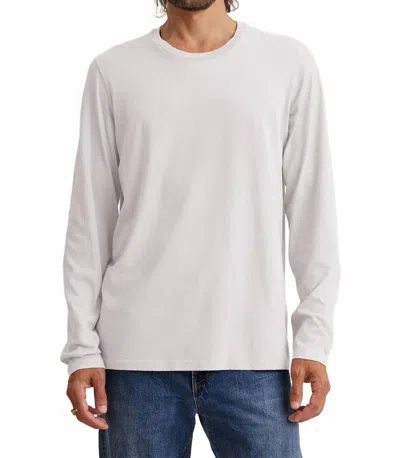 Velvet By Graham & Spencer Skeeter Long Sleeve Tee In White