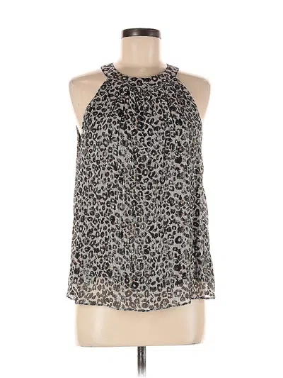 Pre-owned Velvet By Graham & Spencer Sleeveless Blouse In Black