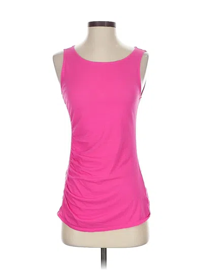 Pre-owned Velvet By Graham & Spencer Sleeveless T-shirt In Pink