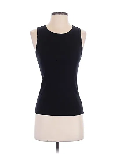 Pre-owned Velvet By Graham & Spencer Sleeveless T-shirt In Black