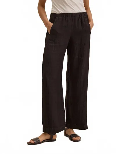 Velvet By Graham & Spencer Stephanie Pull On Pant In Black