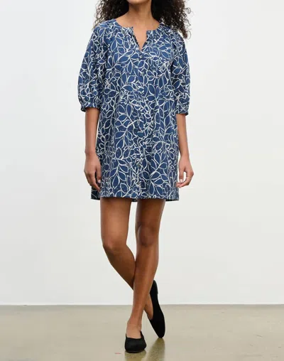 Velvet By Graham & Spencer Summer Dress In Navy In Blue