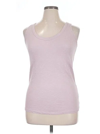 Pre-owned Velvet By Graham & Spencer Tank Top Pink Halter Neckline Tops