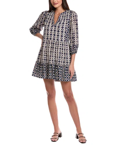 VELVET BY GRAHAM & SPENCER TIERED MINI DRESS