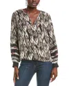 Velvet By Graham & Spencer Top In Gray