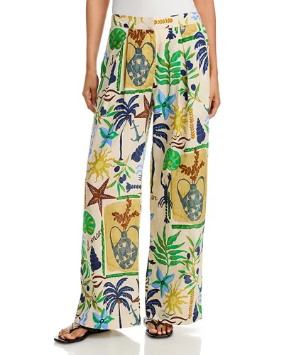 Velvet By Graham & Spencer Trixie Pull On Pants In Multi