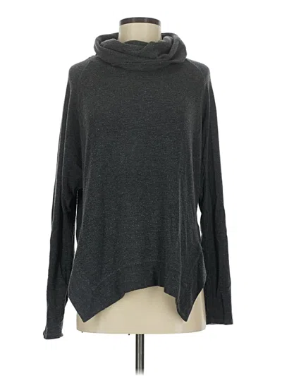 Pre-owned Velvet By Graham & Spencer Turtleneck Sweater In Gray