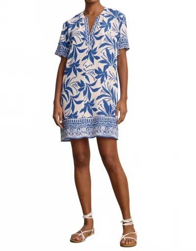 Velvet By Graham & Spencer Vanessa Mini Dress In Cobalt In Blue