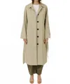 Velvet By Graham & Spencer Velvet Raheal Jacket In Khaki In Green