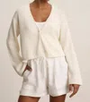 Velvet By Graham & Spencer Verity Organic Hemp Cotton Sweater - Plus In Milk
