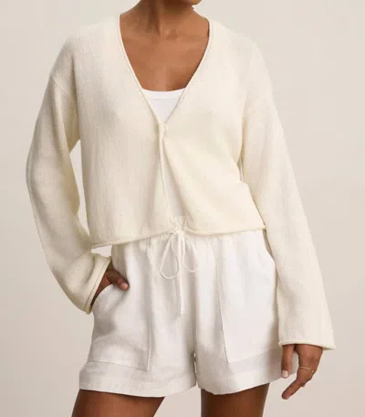 Velvet By Graham & Spencer Verity Organic Hemp Cotton Sweater - Plus In Milk