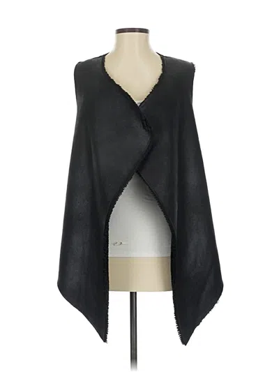 Pre-owned Velvet By Graham & Spencer Vest In Black