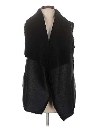 Pre-owned Velvet By Graham & Spencer Vest In Black