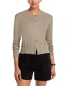 Velvet By Graham & Spencer Violette Cardigan In Gray
