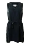 Velvet By Graham & Spencer Women's Adriana Mini Dress In Shadow In Black