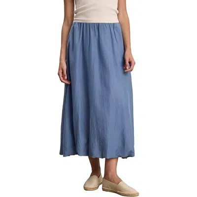 Velvet By Graham & Spencer Women's Ines Skirt In Sea Smoke In Blue