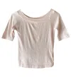Velvet By Graham & Spencer Women's Lucille Short Sleeve Tee In Ballet In White