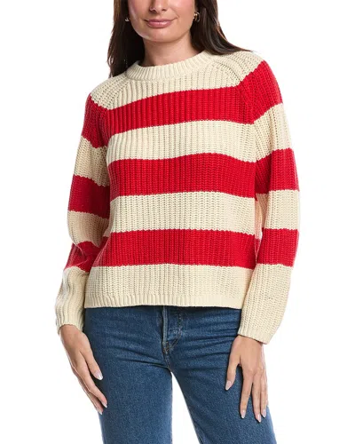 Velvet By Graham & Spencer Wool-blend Sweater In Neutral