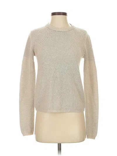 Pre-owned Velvet By Graham & Spencer Wool Pullover Sweater In Brown