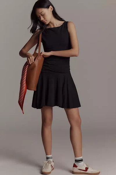 Velvet By Graham & Spencer Alicia Mini Dress In Black