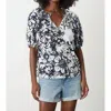 VELVET BY GRAHAM & SPENCER ANGELA TOP IN BLACK/WHITE