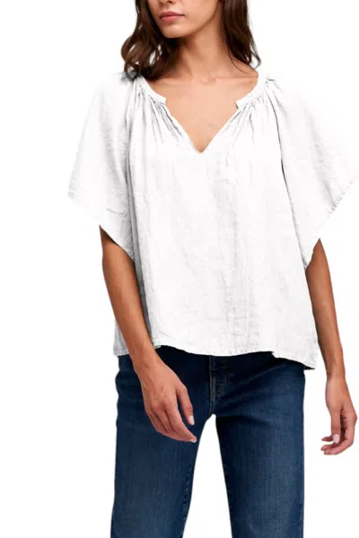 Velvet By Graham & Spencer Ashlyn Top In White