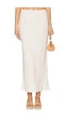 Velvet By Graham & Spencer Beka Skirt In Bisque