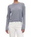 Velvet By Graham & Spencer Brooklyn Sweater In Heather Gray In Grey